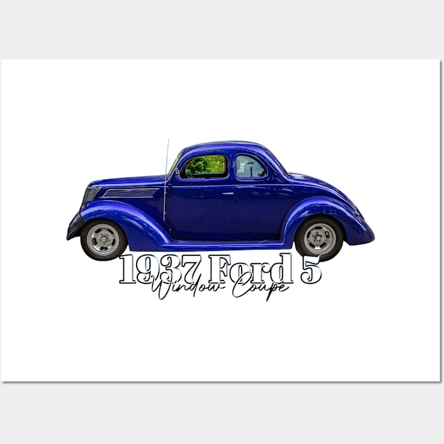 1937 Ford 5 Window Coupe Wall Art by Gestalt Imagery